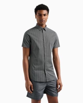 A|X Armani Exchange - Men's X Logo Shirt