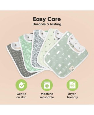 8-Pack Coast Baby Bibs for Boy, Girl, Drool Bibs, Baby Bib for Girls, Boys