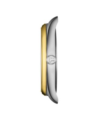 Men's gray stainless steel Bracelet Watch, 40mm