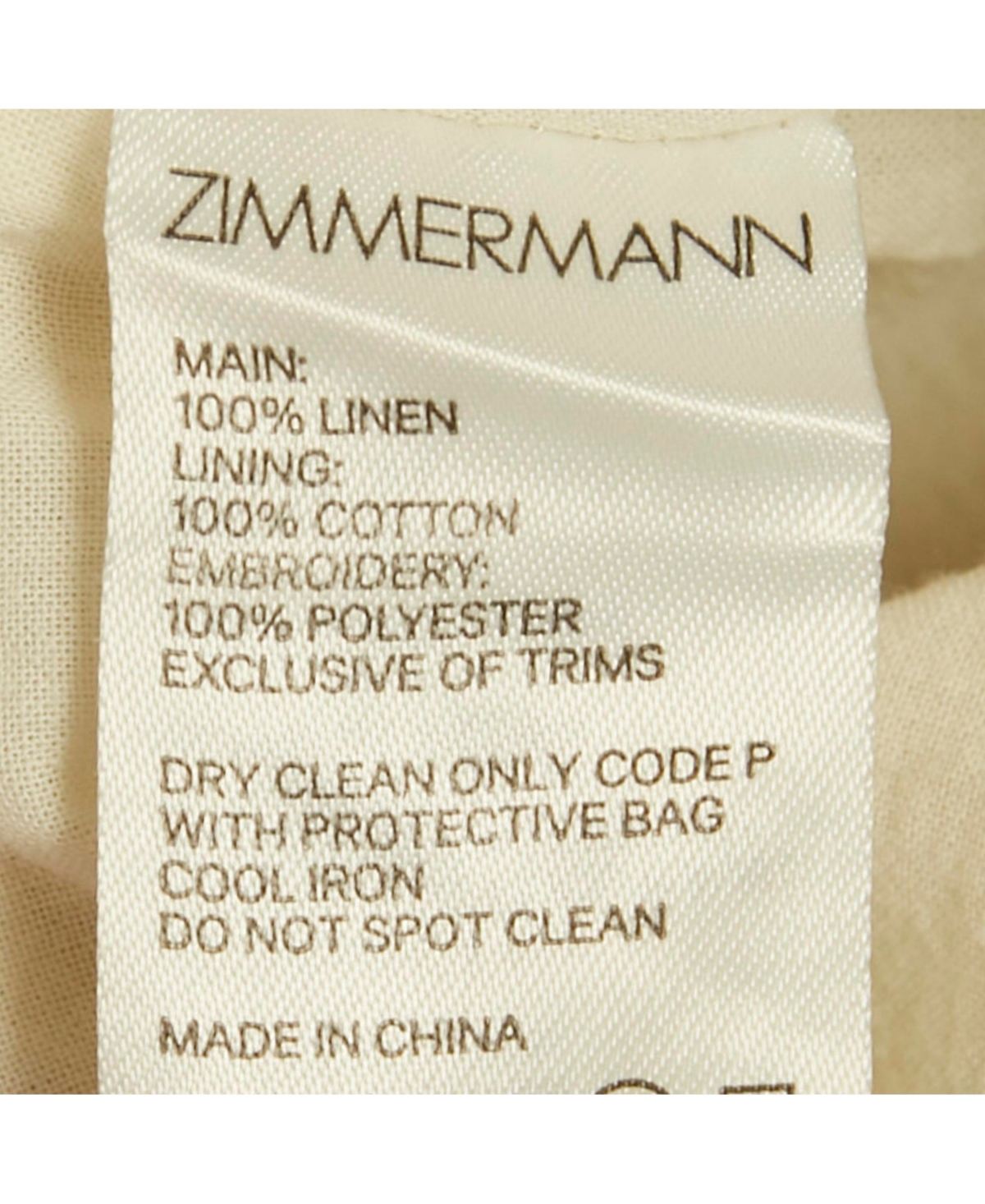 Pre-Owned Zimmermann Women's Yellow Floral Print Linen Aliane Scallop Shorts