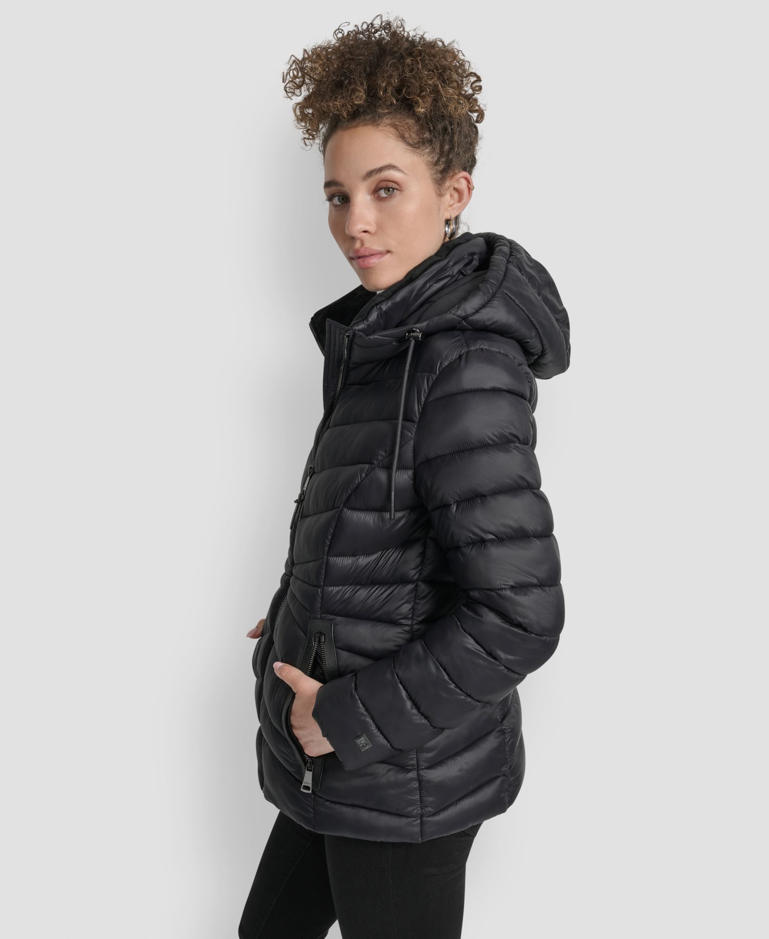 Women's Zipper-Front Coat