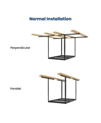 OHK Series 24 in W × 36 in D Ceiling-Mounted Overhead Garage Storage Rack – Model