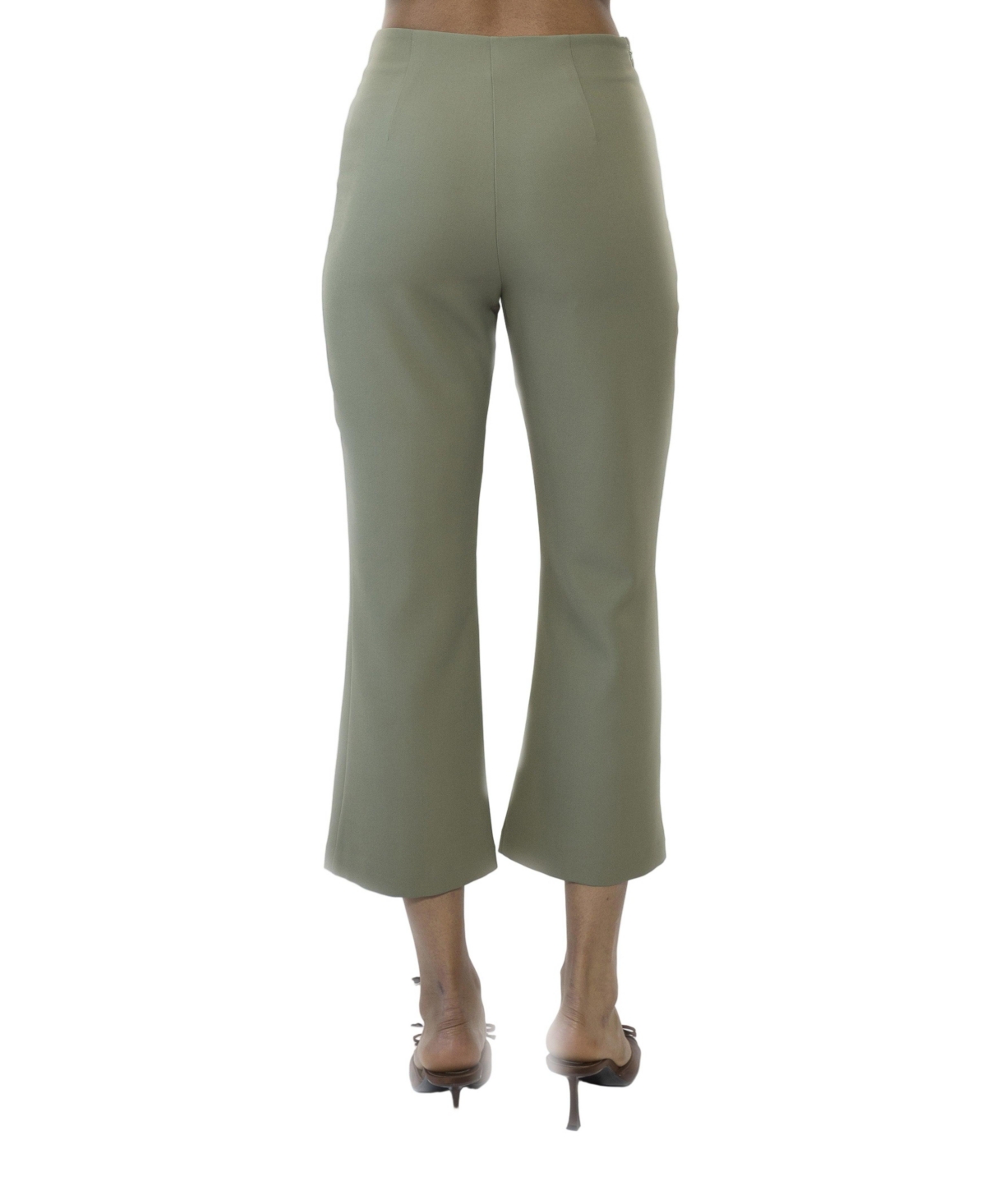 Alexia Admor Women's Quinn Flared Cropped Capri Pants