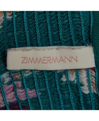 Women's Green/multicolor Floral Printed Cotton