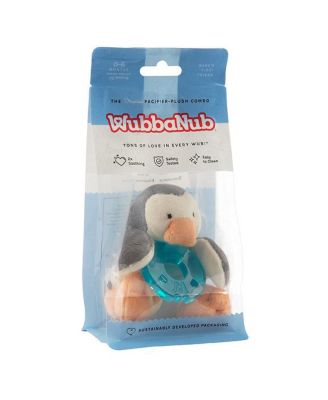 Baby Grey Penguin Pacifier