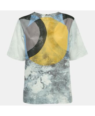 Women's Multicolor Cotton Half Sleeve Blouse