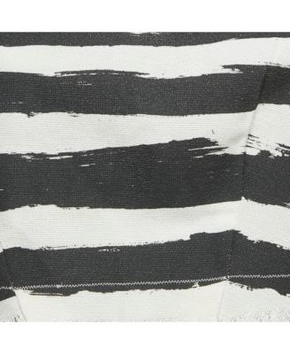 Women's Brushstroke Print Hemp Blend Gauze Cropped Tank Top