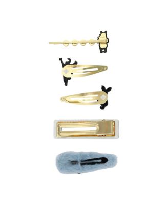 Characters 5 piece Hair Clip Set