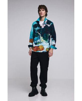 Men's Cargo pants with drawstring