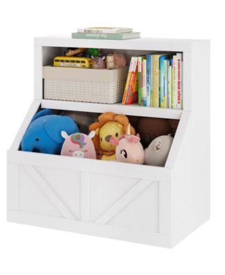 Kids Bookshelf Bookcase Toddlers Playhouse Cabinet Shelf