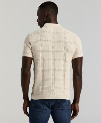 Men's Open Stitch Jacquard Shirt