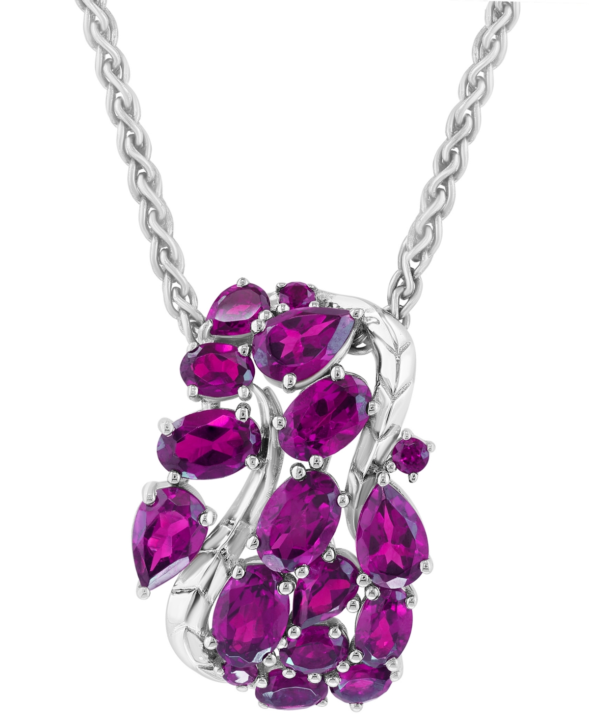 Effy Collection Amethyst Pendant Necklace (4-5/8 ct. t.w.) Sterling Silver