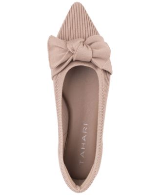 Women's Monserrat Pointed Toe Knit Flats