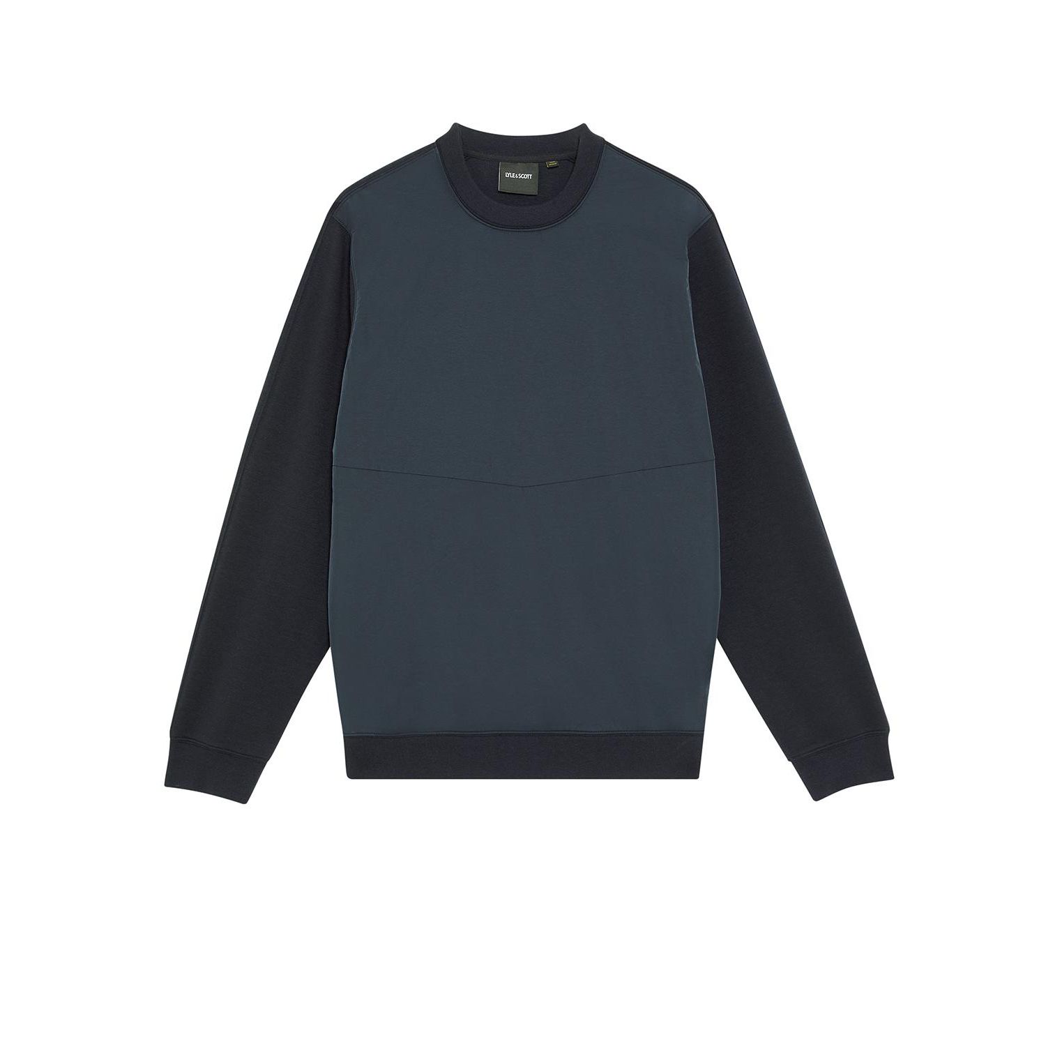 Men's Half Raglan Hybrid Long Sweatshirt