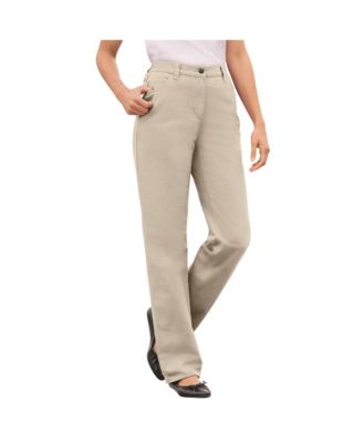 Women's Within Perfect All-Cotton Back-Elastic Denim Jeans