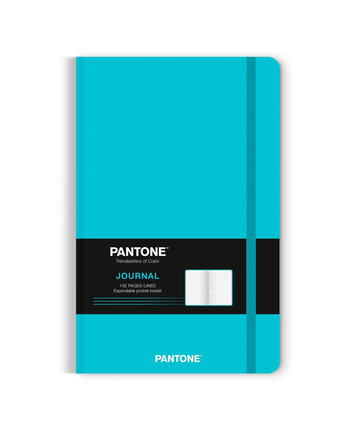 BrownTrout Pantone Official | 5.25 x 8.25 Inch Lined Compact Journal | Non-Dated