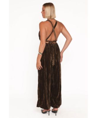 Women's Melody Velvet Jumpsuit