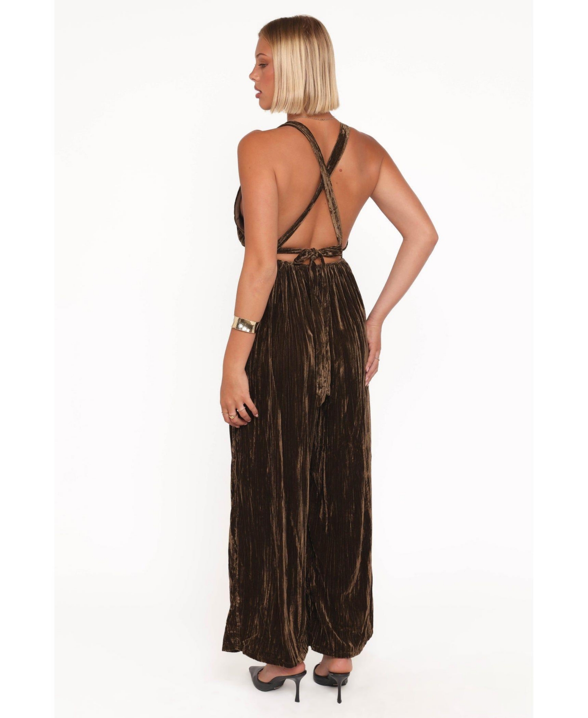 Petal and Pup Women's Melody Velvet Jumpsuit