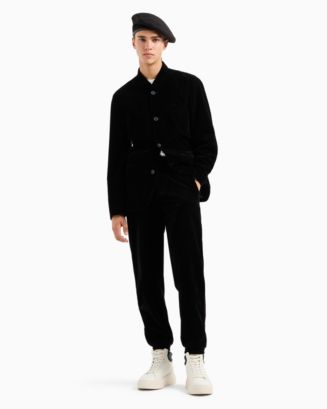 パンツ 00s Giorgio Armani velour slacks AIX Armani Exchange Men's Velour Trousers - Macy's