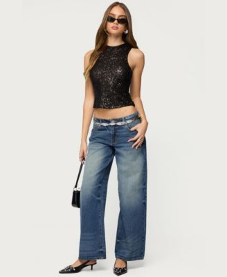 Women's Alexander Sequin Top