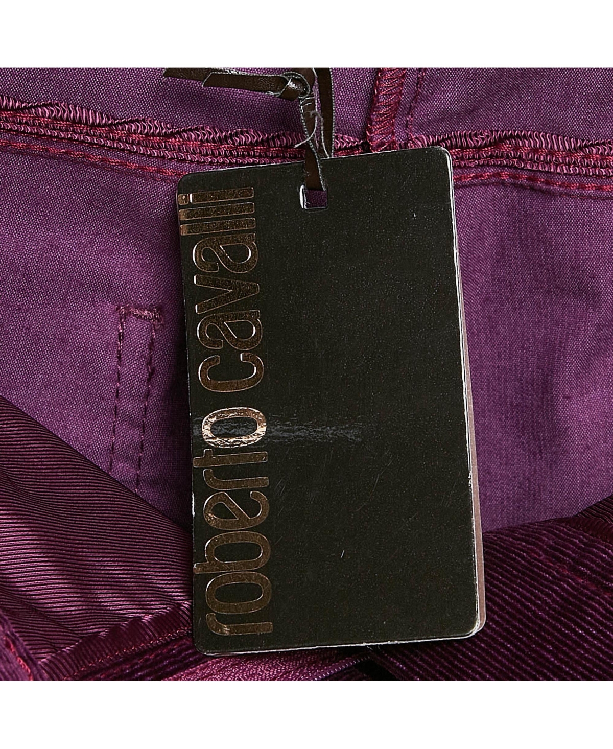 Pre-Owned Roberto Cavalli Women's Corduroy Wide Leg Trousers