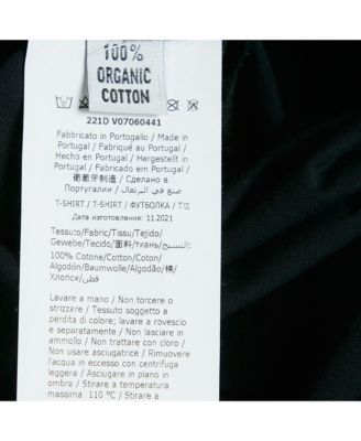 Women's Couture Black Logo Embroidered Cotton Knit T-Shirt