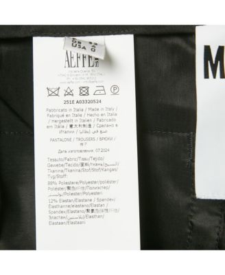 Women's Couture Black Crepe Bermuda Shorts