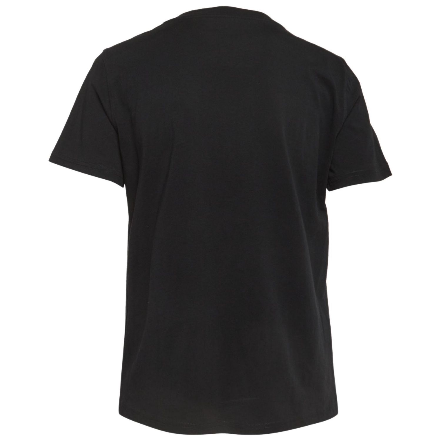 Women's Couture Logo Embroidered Cotton Half Sleeve T-Shirt
