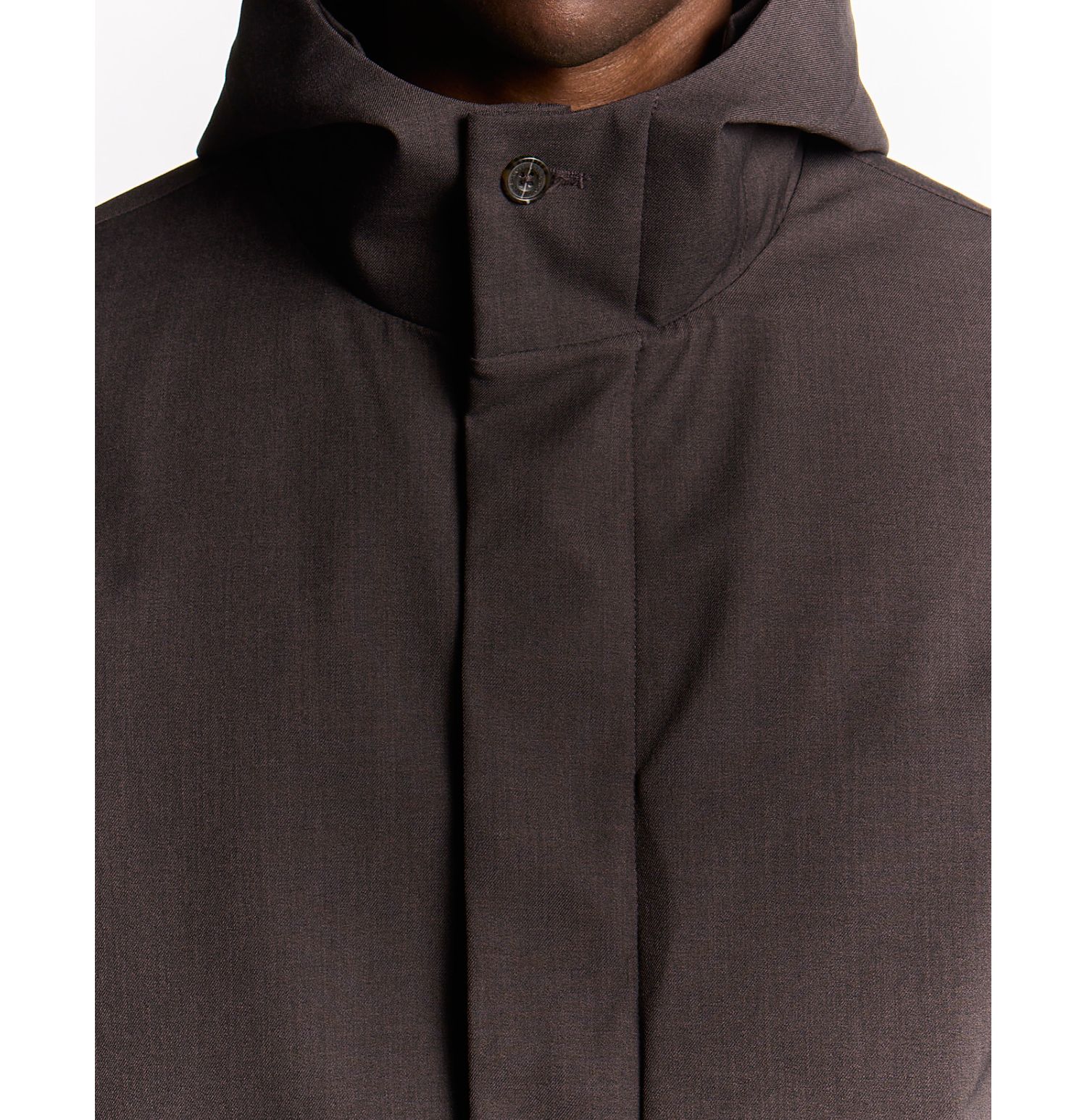 Men's Long Sleeve Hooded Military Parka Jacket