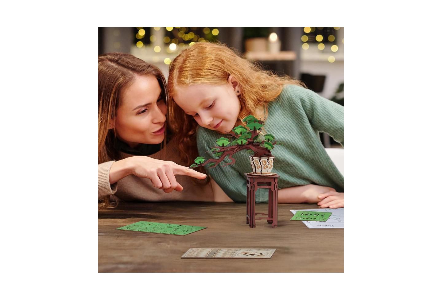 Детские игрушки Robotime 3D Puzzles Wooden Puzzle Model Kits to Build Home Decoration Creative Gifts Valentine's Day Birthday Gifts — фото 2