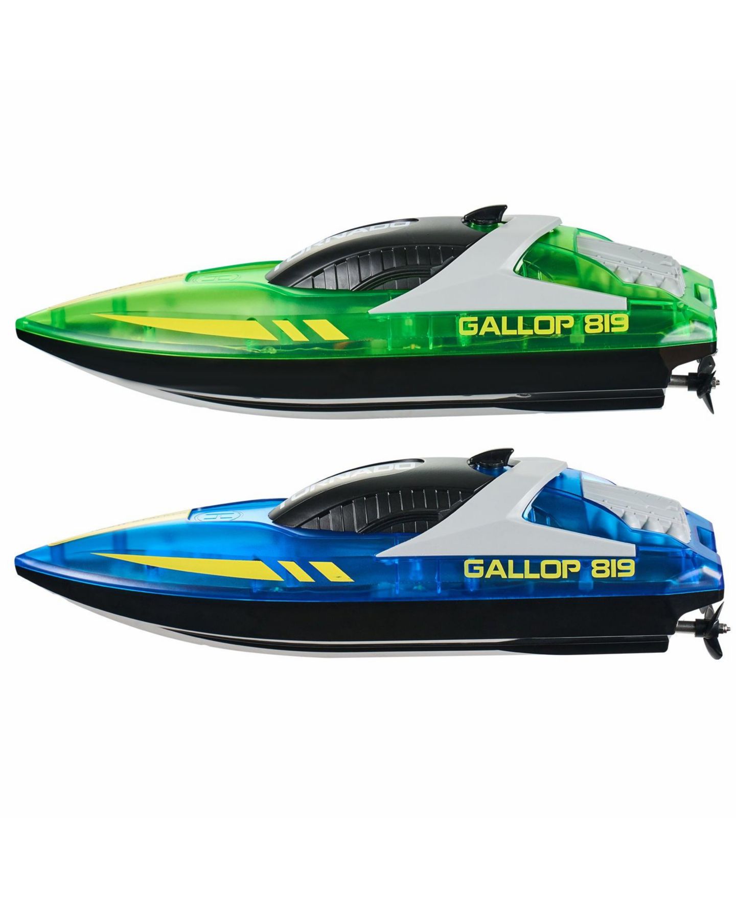 Детские игрушки Mecale 2-Pack Racing LED Waterproof RC Boats, цвет: Синий — фото 11
