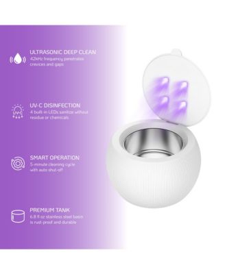 Advanced Oral Care & Hygiene Bundle – Ultrasonic Cleaner Pod + Rechargeable Electric Toothbrush