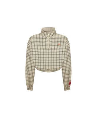 Women's Parachute Cropped Polyester Sweatshirt