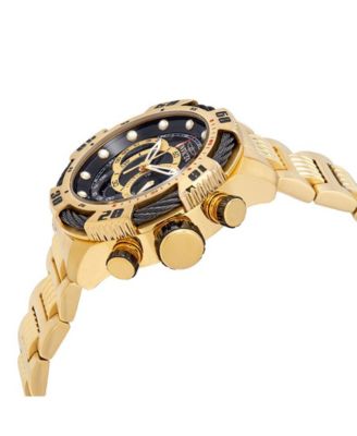 Men's 25484 Speedway Quartz Multifunction Black Dial Watch