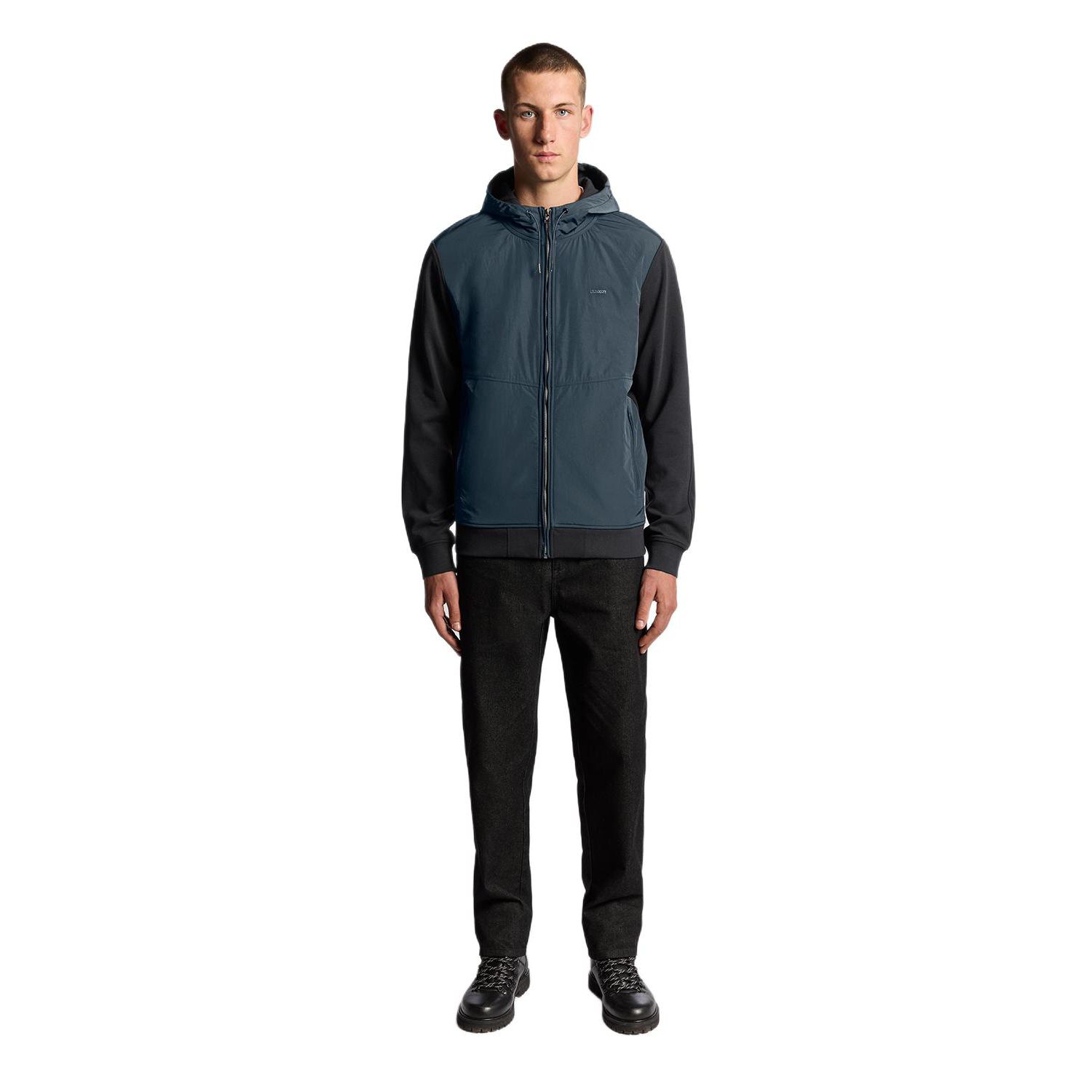 Men's Half Raglan Hybrid Hoodie