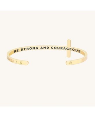 Mantra The Cross Bracelet Romans 1212 - Yellow gold joshua 19 34$