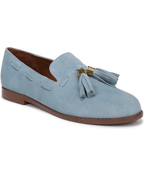 Женские Franco Sarto Women's Hartlie Round Toe Low Profile Tassel Loafers