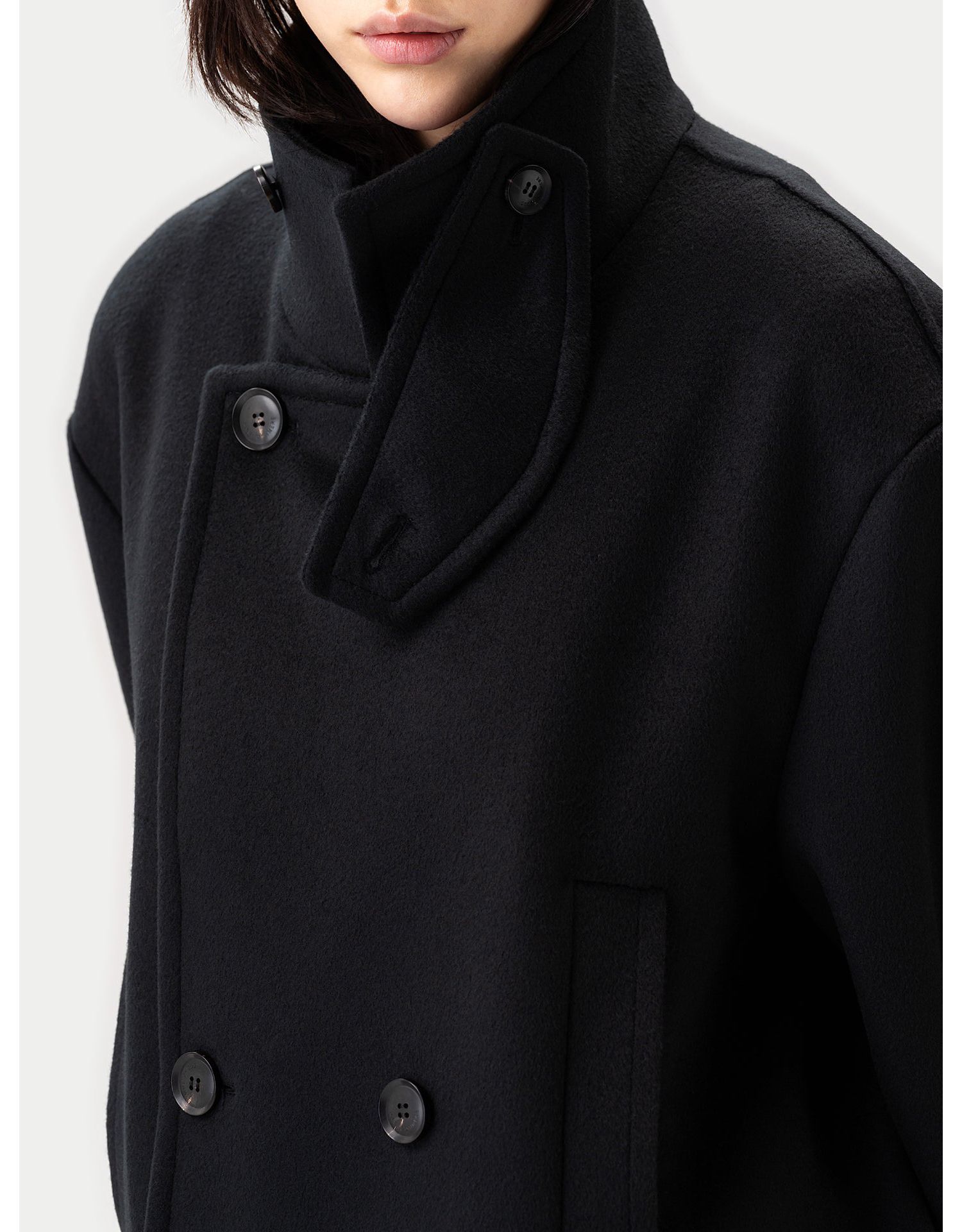 Unisex Cashmere Trench Coat