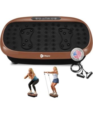 HexaPlate Lite Vibration Plate Exercise Machine – Full Body Vibrating Platform for Lymphatic Drainage, Recovery & Muscle Toning