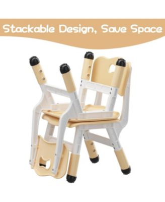 3 Level Height Adjustable Kid Chair, Suitable for Home Family Classroom Nursery Indoor Use