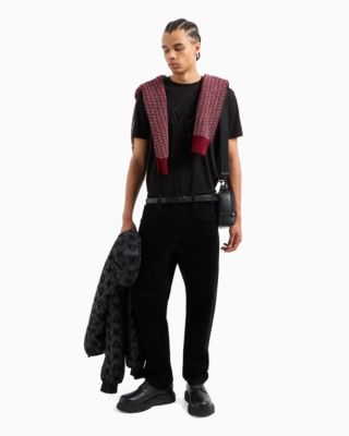 Men's Splatter Graphic Logo T-Shirt