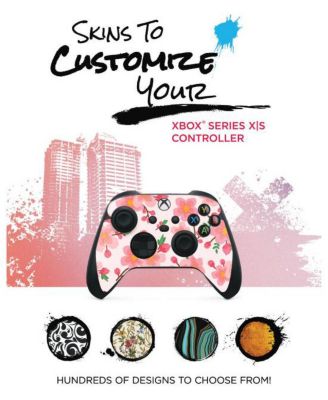 Xbox Wireless Controller + USB-C Cable with MightySkins Custom Skin Code Bundle - Carbon Black