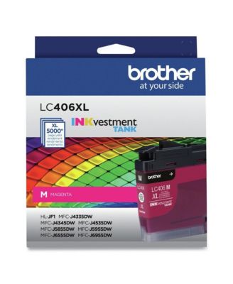 LC406XLMS INKvestment 5,000 Page-Yield High-Yield Ink - Magenta