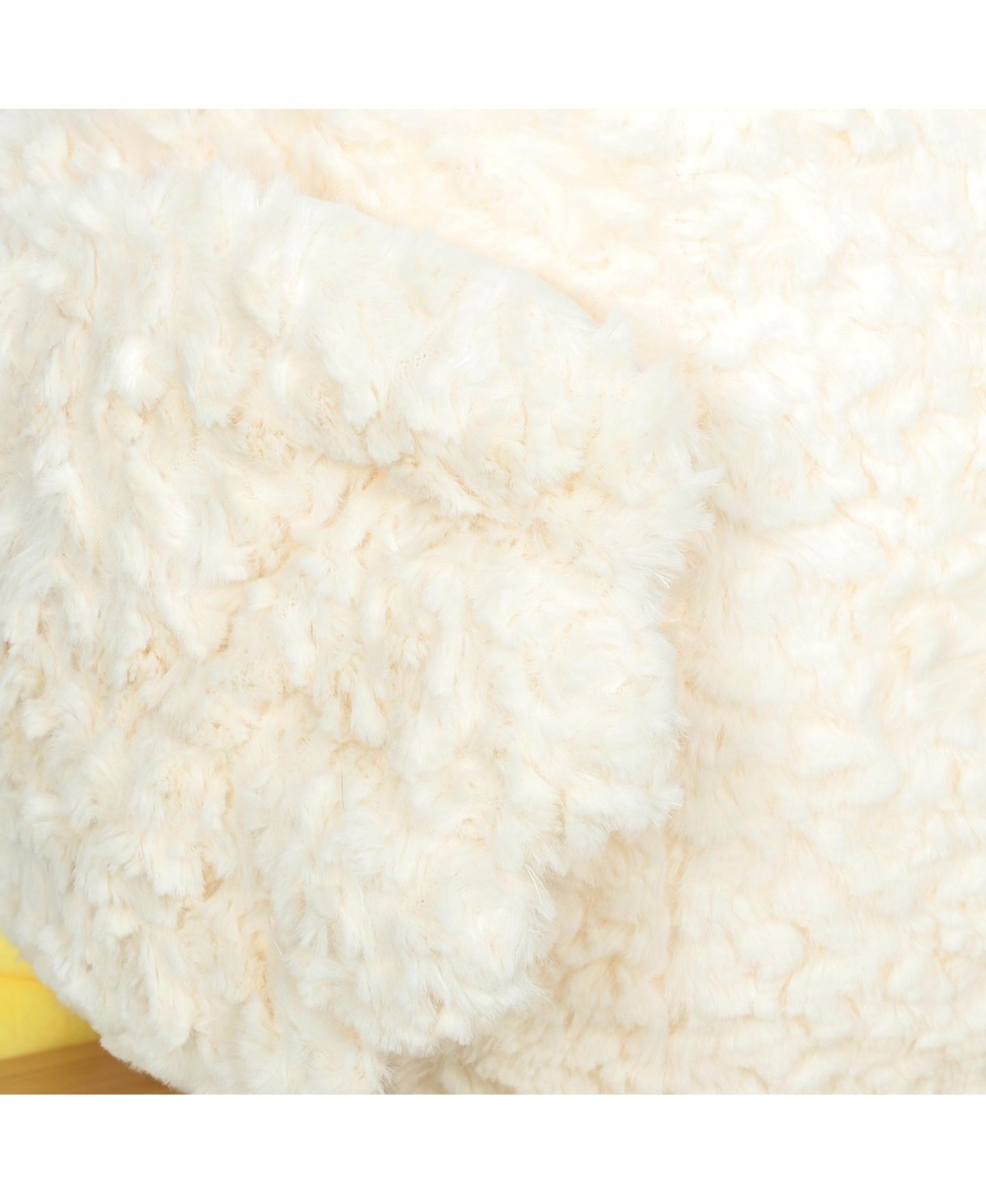 Детская игрушка Qaba Pelican Plush Rocking Horse with Duck Sounds, Holds up to 55 lbs., Ages 12+ Months, цвет: Белый — фото 7