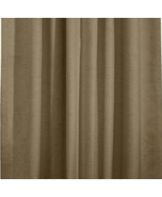 Commonwealth Ventura Tab Top Curtain Panel Pair Window Dressing each - 78x84", Pebble