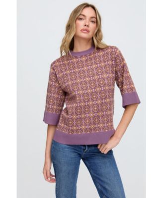 Women's Daffodil Slouchy Knitted T-shirt