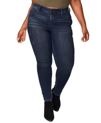 Women's Denim Mid Rise Skinny Jeans