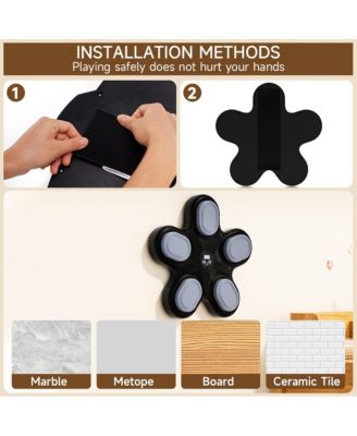 Music Boxing Machine for All Ages with 9 Modes & Speed Adjustment, Bluetooth Connectivity, Free Gloves Included