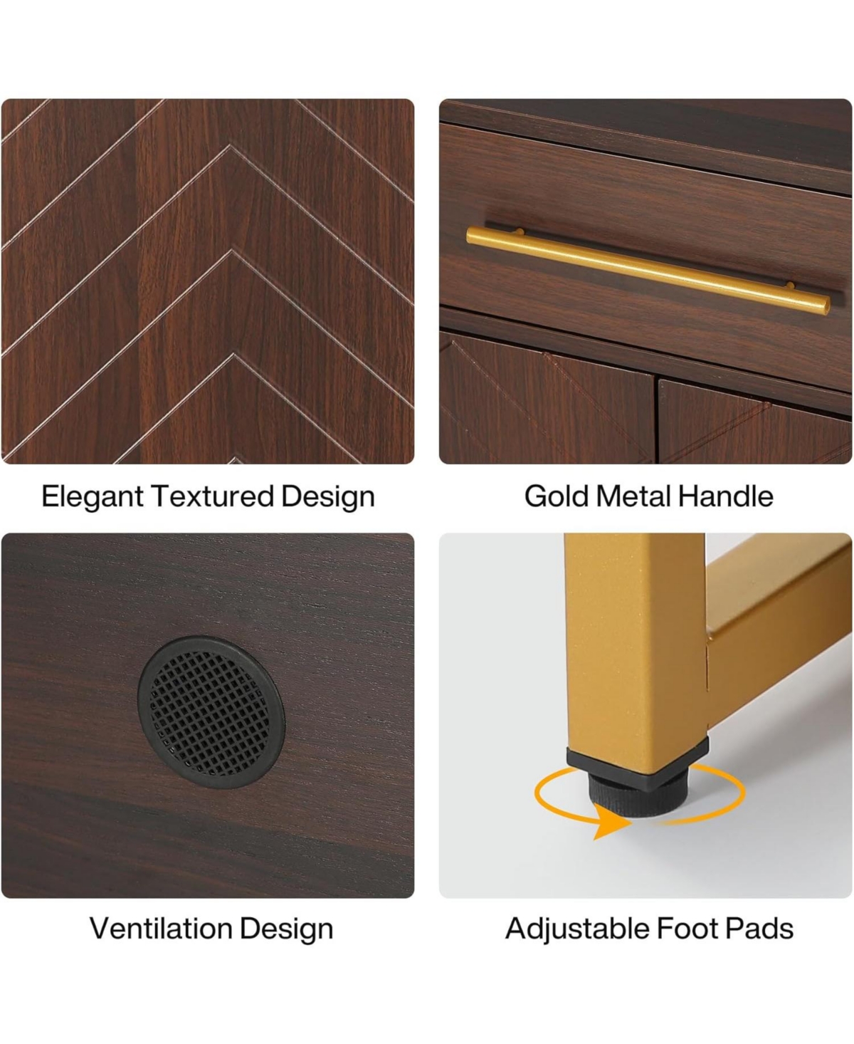 Slickblue Multi-Compartment Shoe Organizer for Entryway and Hallway