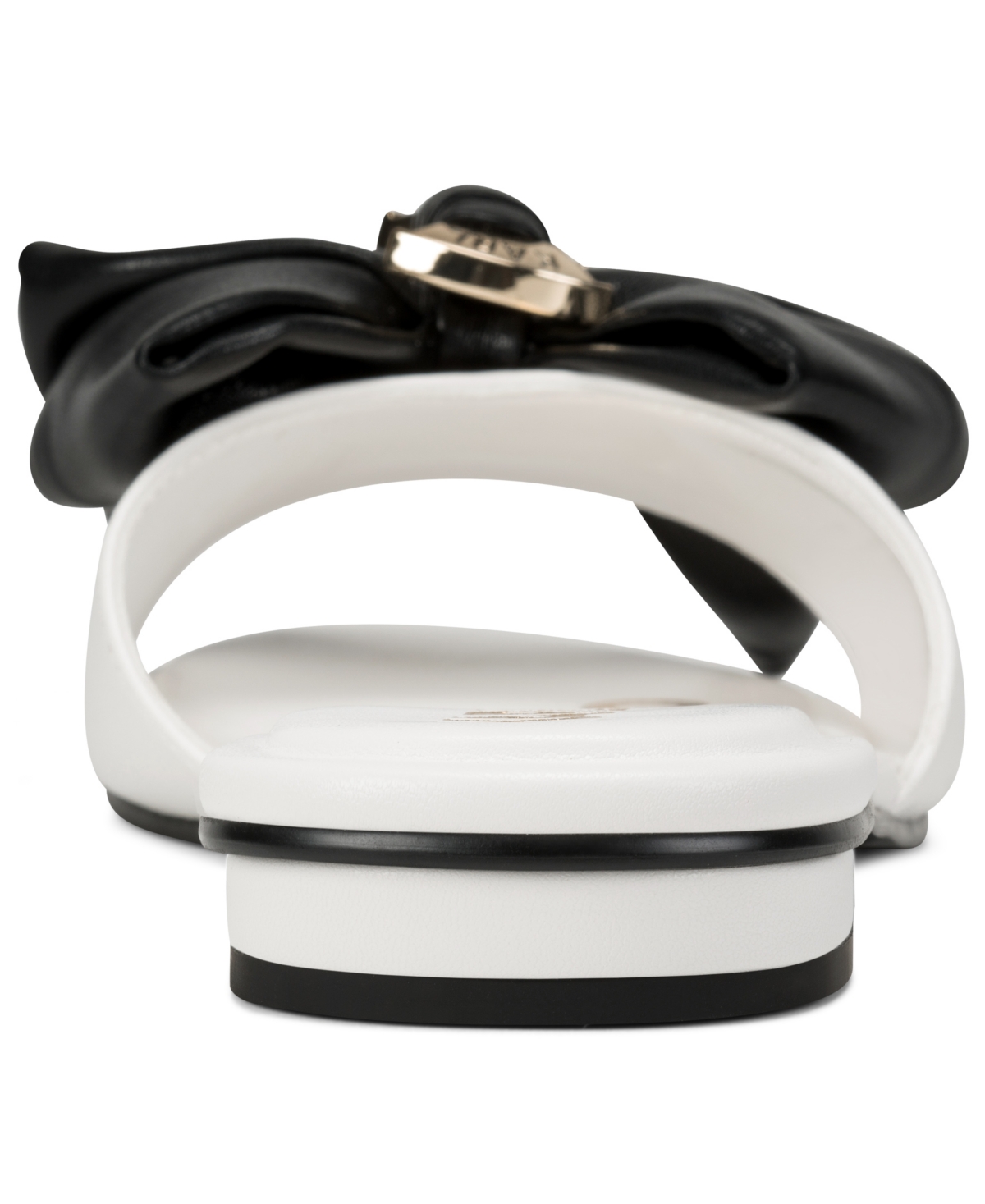 Karl Lagerfeld Paris Women's Ciaran Bow Flat Sandals